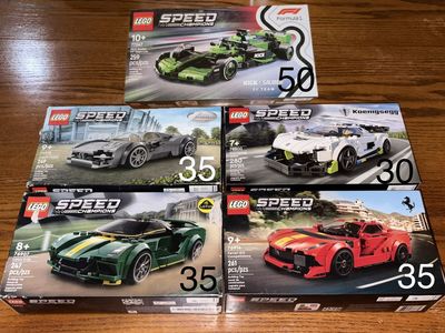LEGO Speed Champions Car Collection