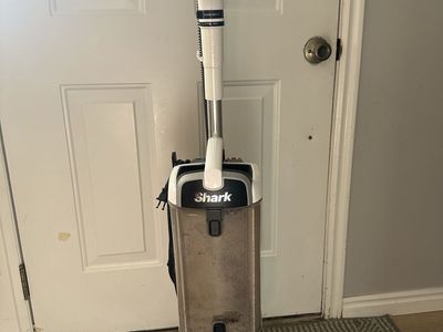 Shark Rotator Lift-Away NV255 Upright Bagless Vacuum Cleaner, White/Black, Used
