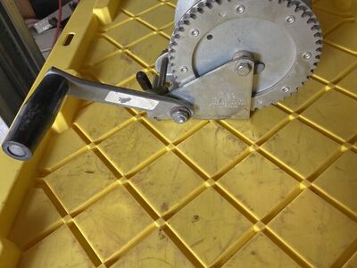 T1801 1,800 Lbs Max Trailer Winch with Strap