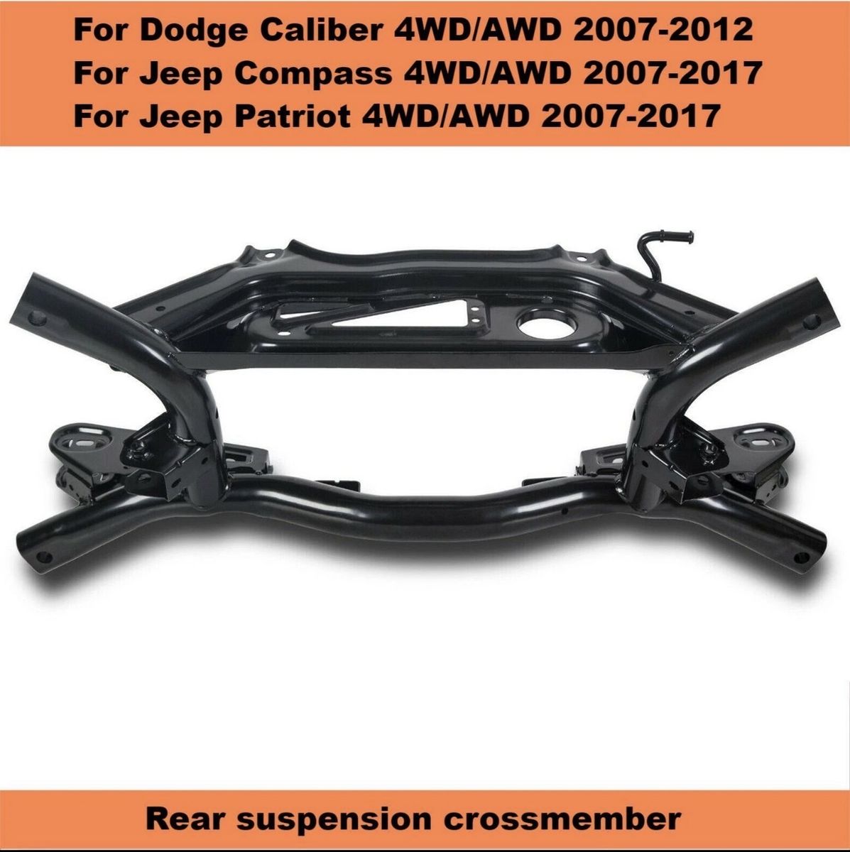 Rear Suspension Crossmember for Dodge Caliber, Jeep Compass, Patriot 4WD/AWD 2007-2017