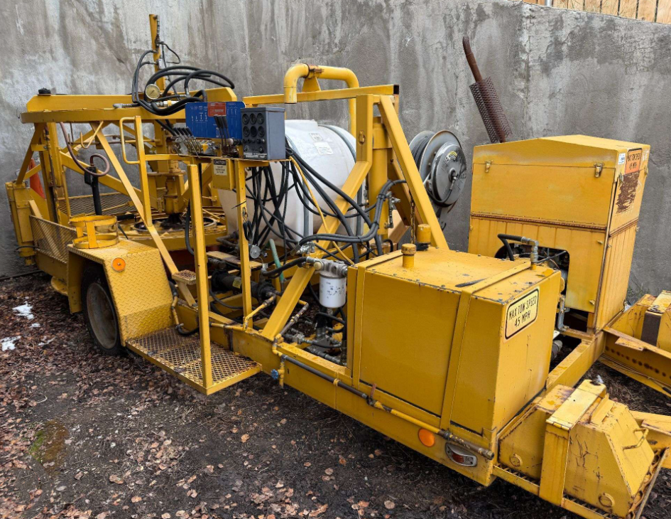 Street Coring Rig - CoreMaster Deutz Diesel – Trailer-Mounted Hydraulic Coring Rig- 123 Hours