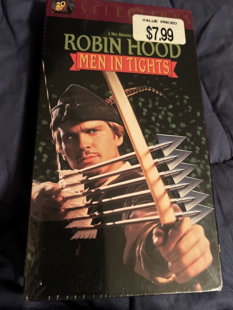VHS Robin Hood Men In Tights