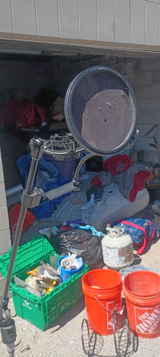 Microphone holder and stand