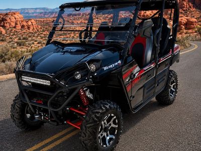 2019 Kawasaki Teryx4 Side-by-Side - 625 Miles, Street Legal, Winch, Upgraded Tires