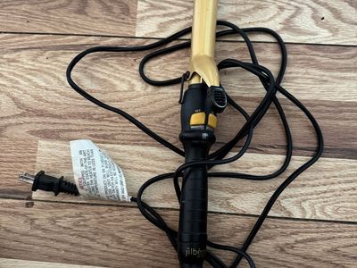 Jilbere de Paris Gold Barrel Curling Iron Hair Styler