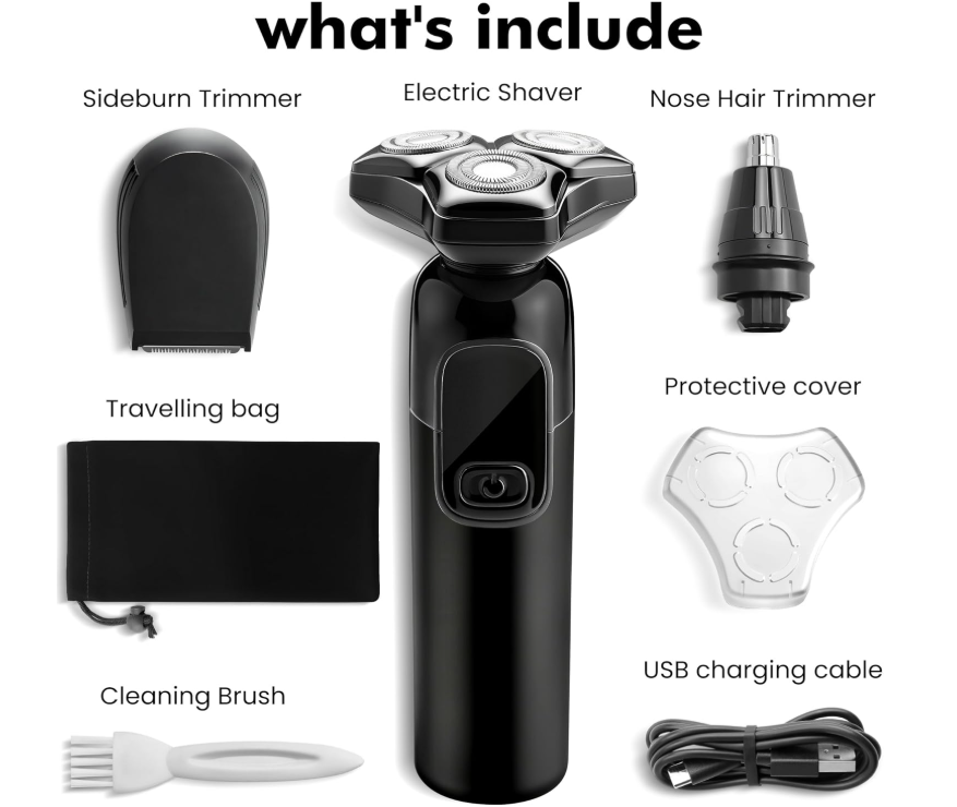 New in box 3-in-1 Cordless Shaver