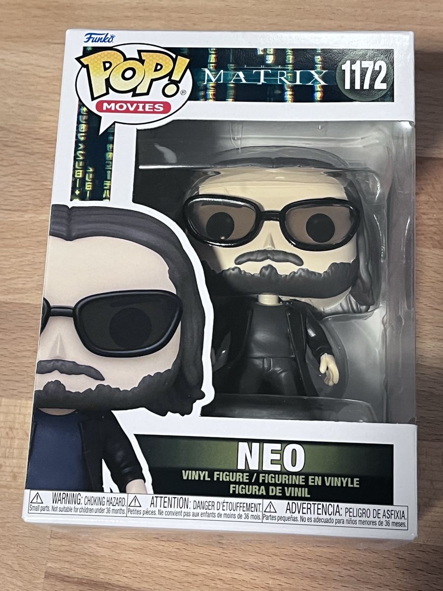 Funko Pop! Movies The Matrix Neo Vinyl Figure #1172 - New in Box
