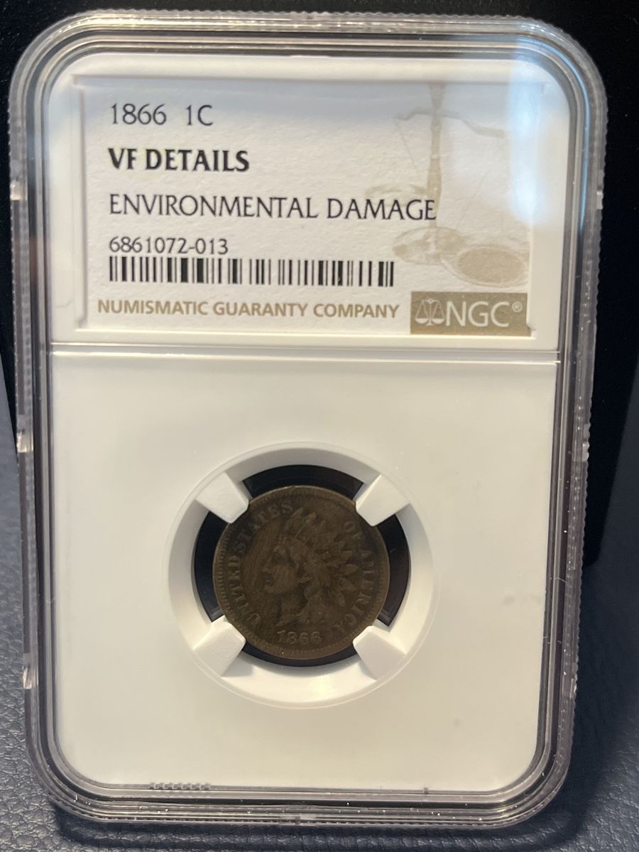 1866 Indian Penny