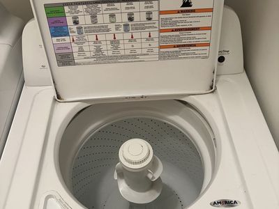 Top Load Washer and Front Load Dryer