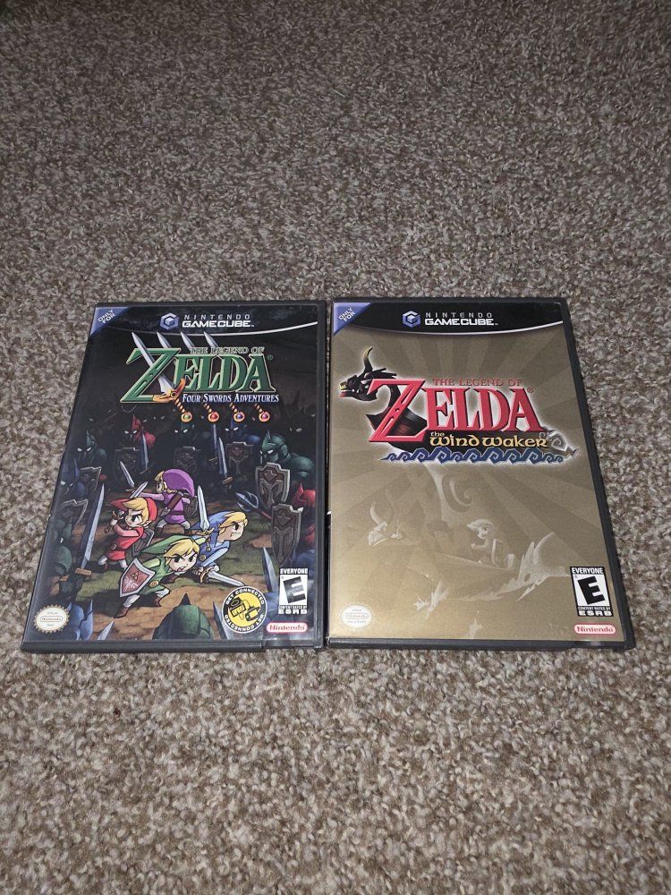 gamecube Zelda games( prices in description)