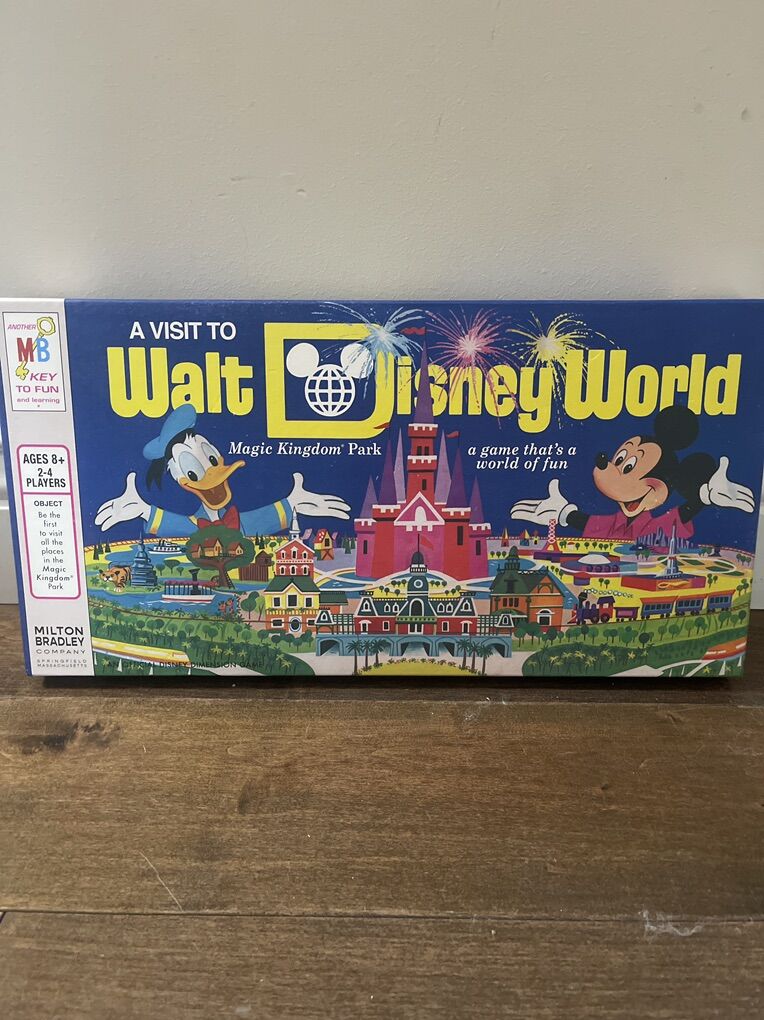 Walt Disney World Magic Kingdom Park Board Game