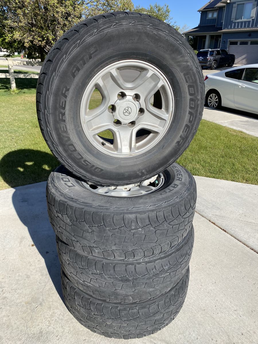 Toyota T-100 & 4Runner wheels & tires