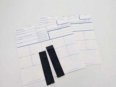 Finger Print Application Form 2 Pack