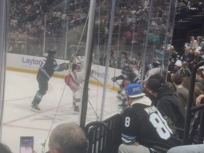 Utah Mammoth v Colorado Avalanche: Delta Sky Club Row 2, FOUR seats!