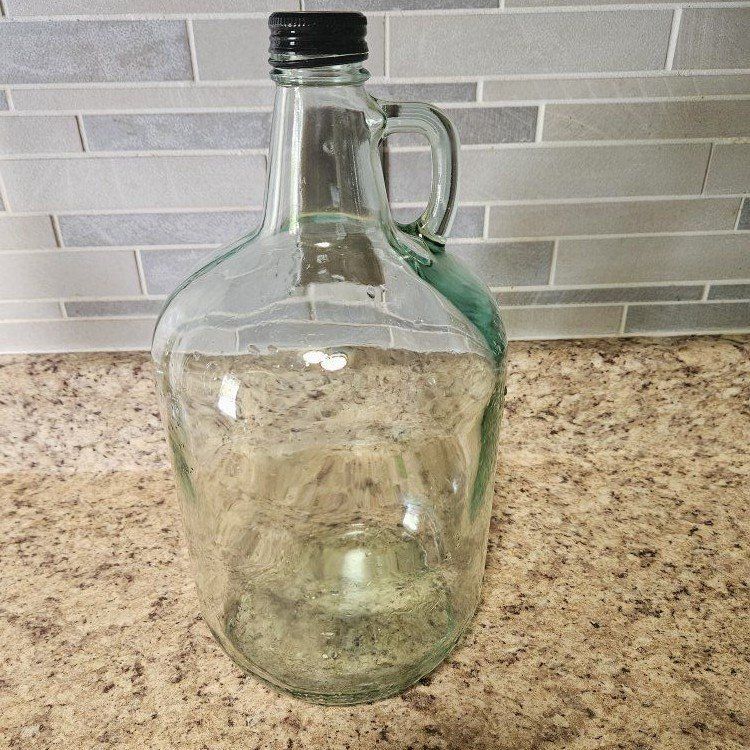 Glass gallon bottles