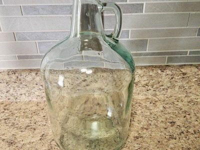Glass gallon bottles