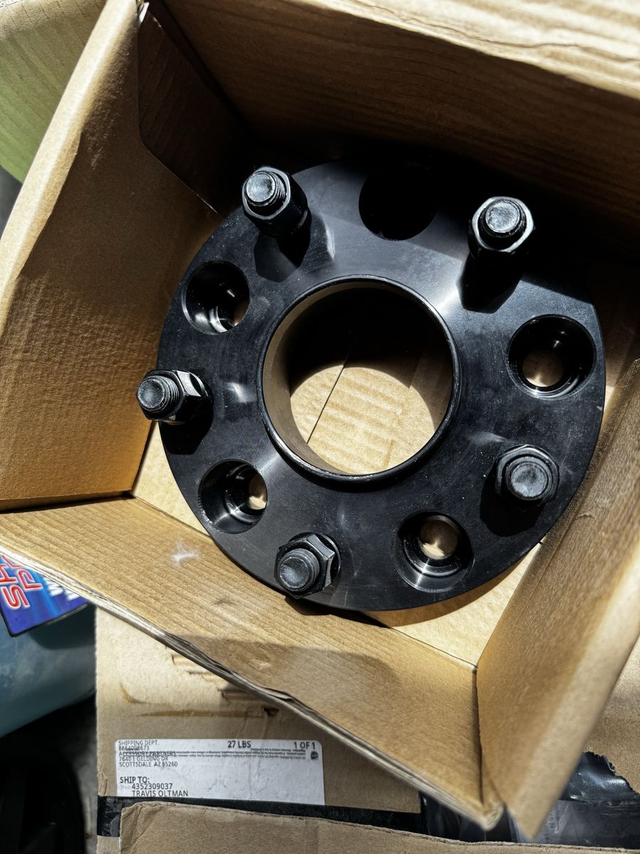 wheel spacers for 12-18 ram 1500