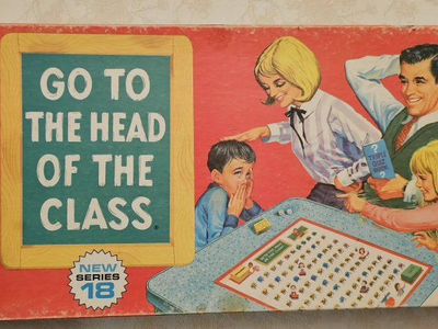 Boardgame " Go to the Head of the Class 1967