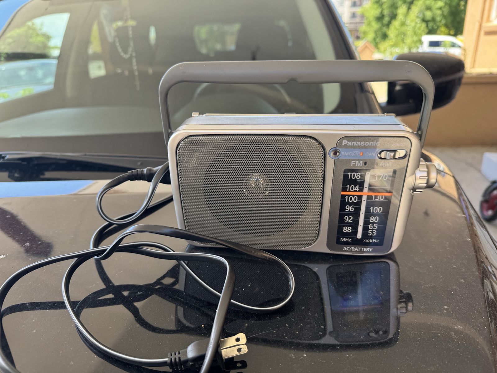 Panasonic AM/FM Radio electric and Baterry Powered