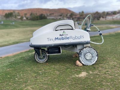 Autmow Tiny Mobile Robots TMR Sport Robotic Field Painter - Excellent Condition