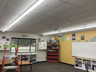 8 foot LED light fixtures