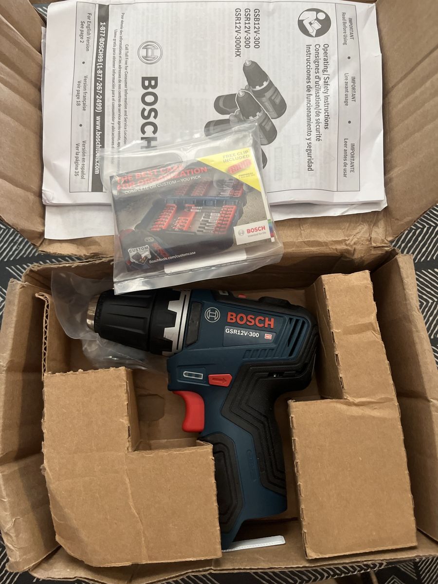 Bosch GSR12V-300 12V Cordless Drill Driver