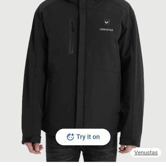 Mens Venustas heated coat 