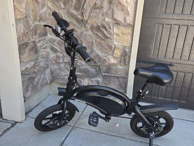 Jetson Bolt Folding E-Bike Electric Bicycle (Pair) - Black, Compact & Portable