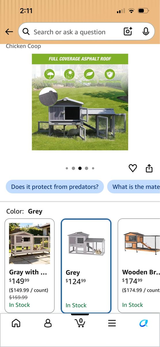 Used Outdoor Rodent Enclosure / Small Animal Hutch