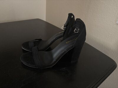 New Black Heals Size 7