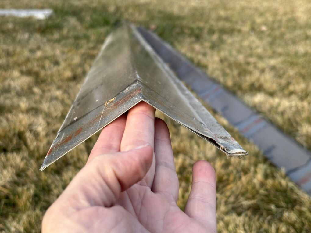 GABLE RAKE 2C FOR PBR (10') Metal Roofing