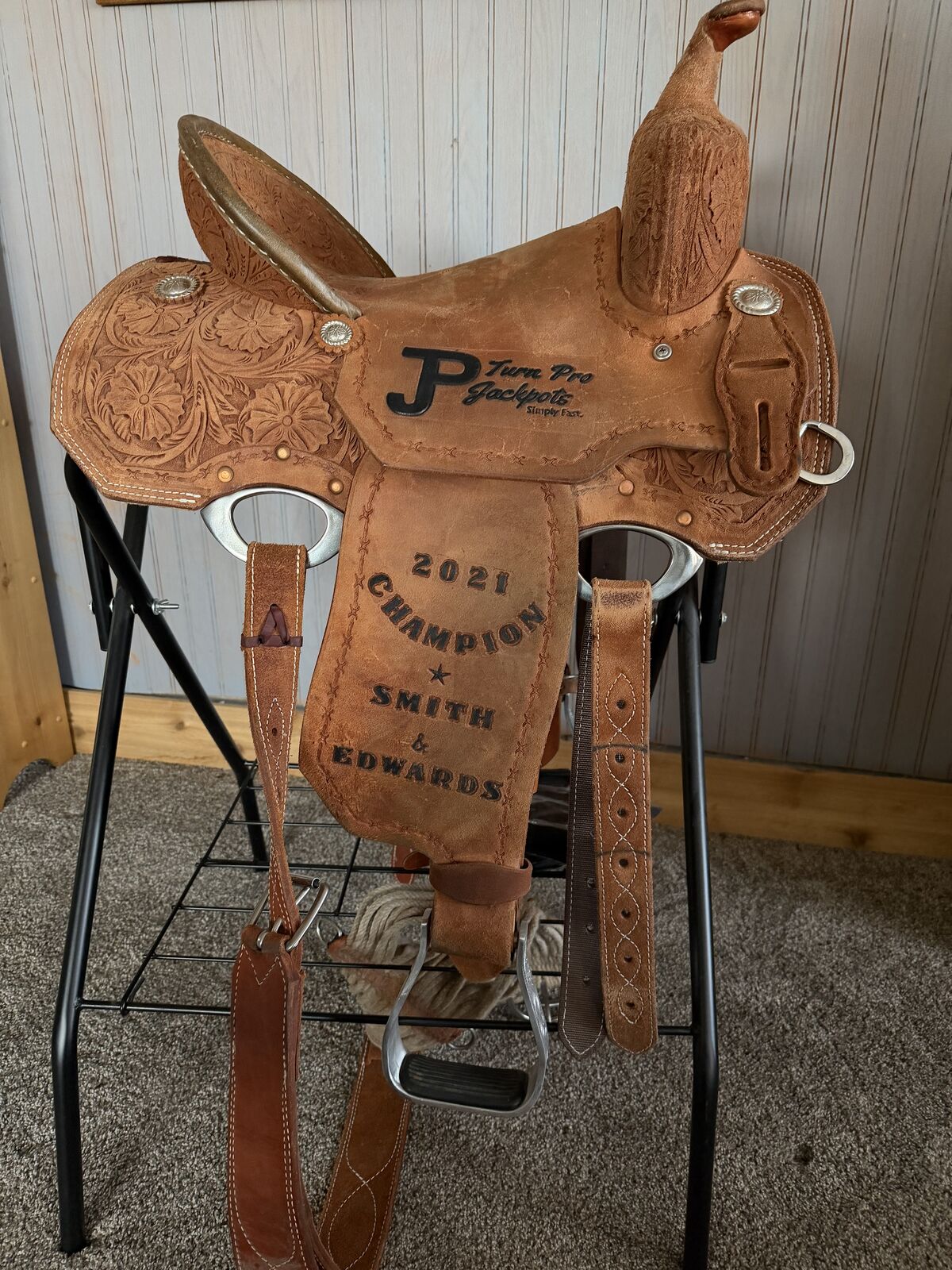Nice 14" Corriente Barrel Saddle