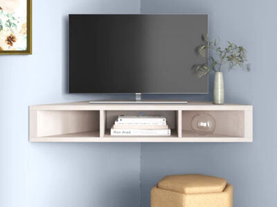 Corner TV Stand Shelf