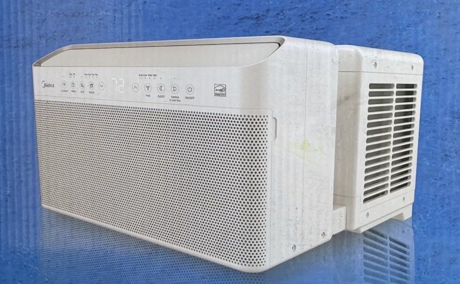 Midea 10,000 BTU U-Shaped Smart Inverter Window AC - Quiet, Energy-Efficient, Up to 450 sq ft