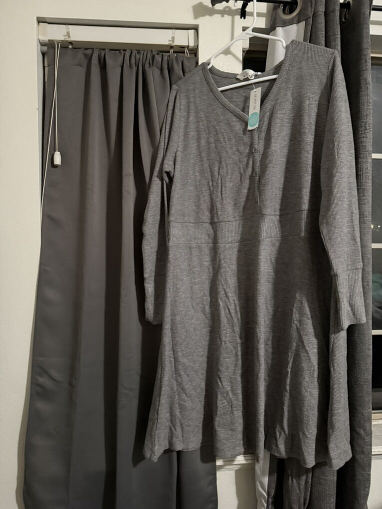 NWT Waffle Dress - 2X