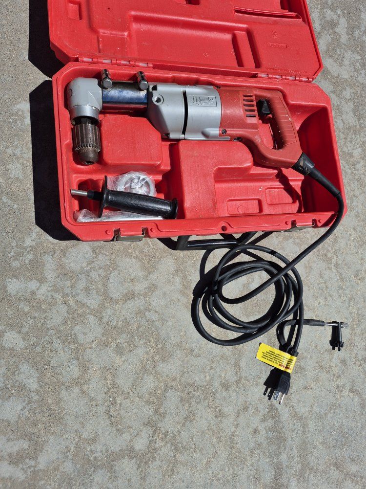 Milwaukee Heavy Duty 0300-20 1/2" Right Angle Drill 120V with Case
