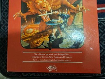 New Dungeons & Dragons Fantasy Roleplaying Game Starter Set 2010 Red Box Edition w/ Dice & Cards