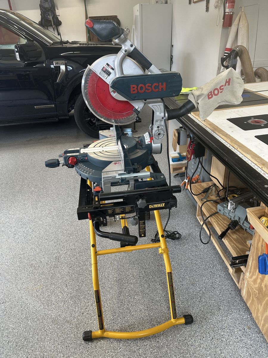 Bosch 12" Dual Bevel  Compound Miter Saw