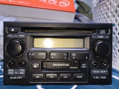 Honda OEM AM/FM Cassette CD Player Radio