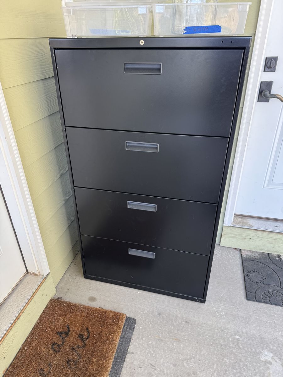 4 drawer filing cabinet
