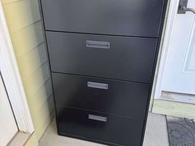 4 drawer filing cabinet