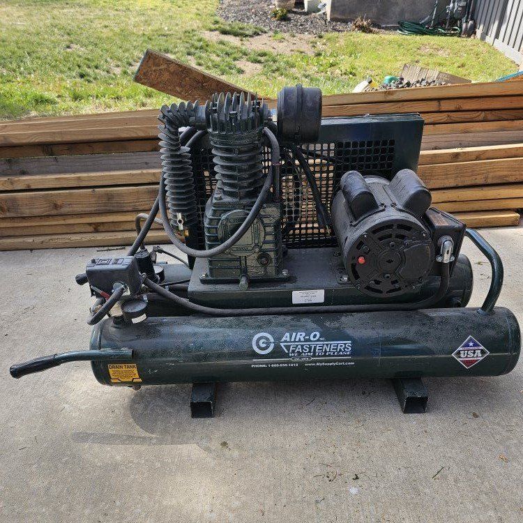 rolair electric wheelbarrow compressor