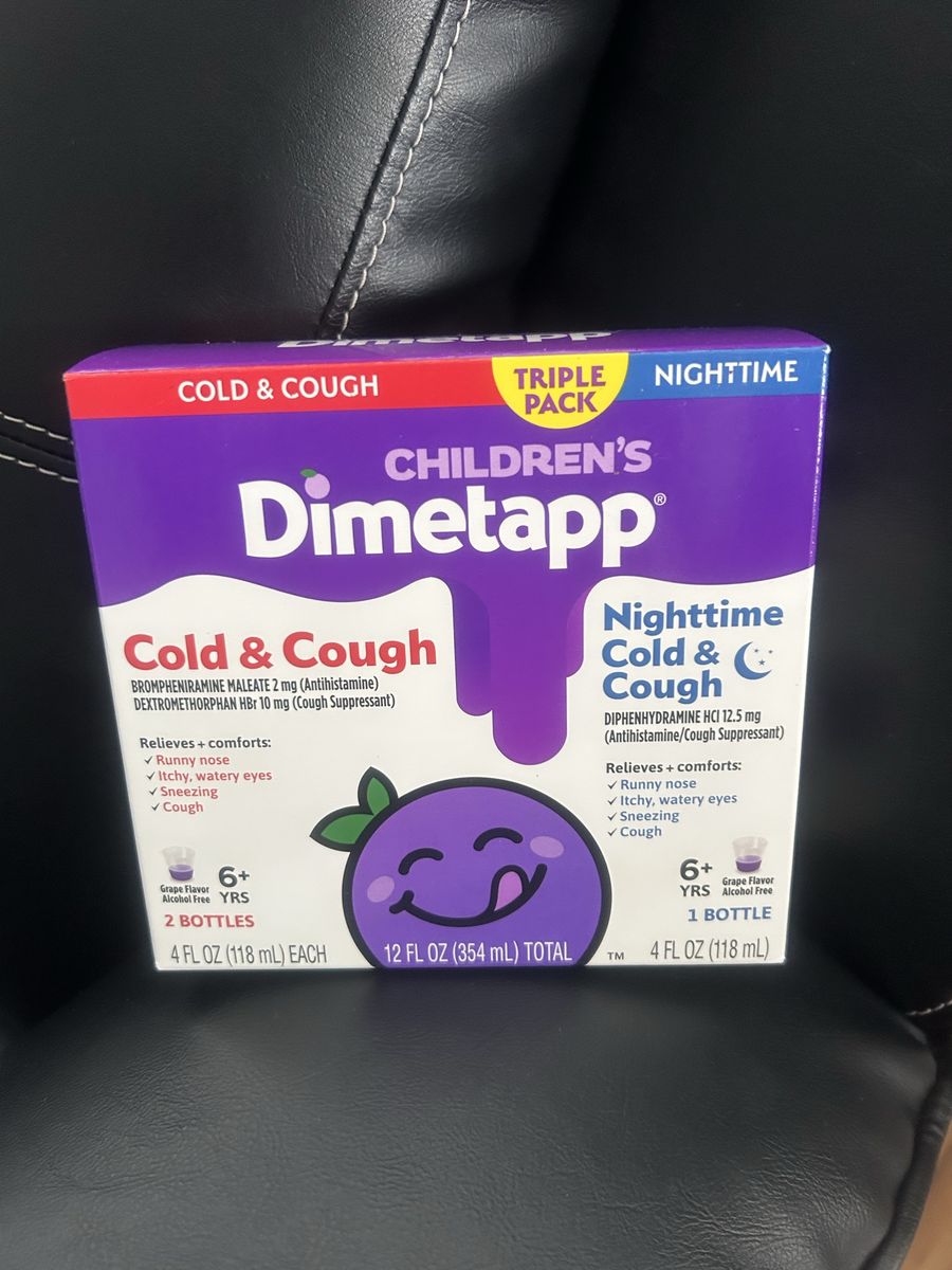 *Unopened* triple pack of Dimetapp