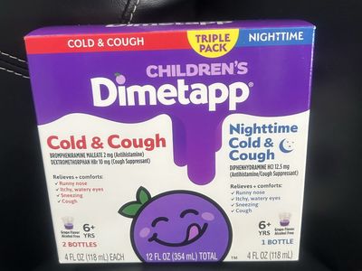 *Unopened* triple pack of Dimetapp