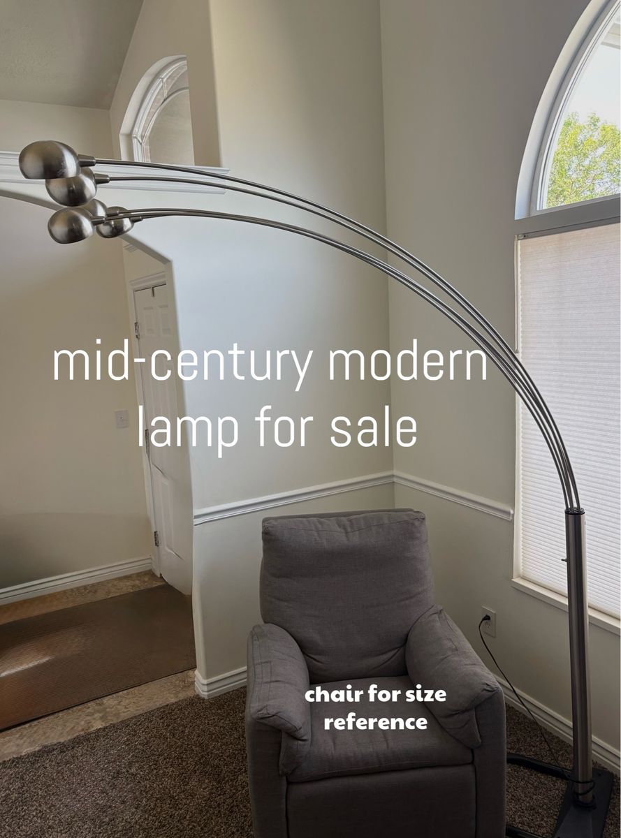 Mid-Century Modern 5-Arm Arch Lamp