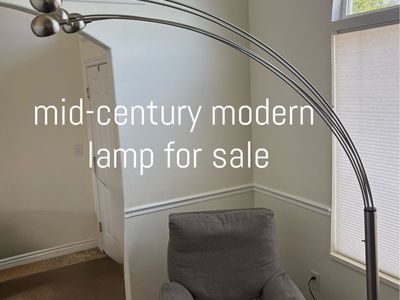 Mid-Century Modern 5-Arm Arch Lamp