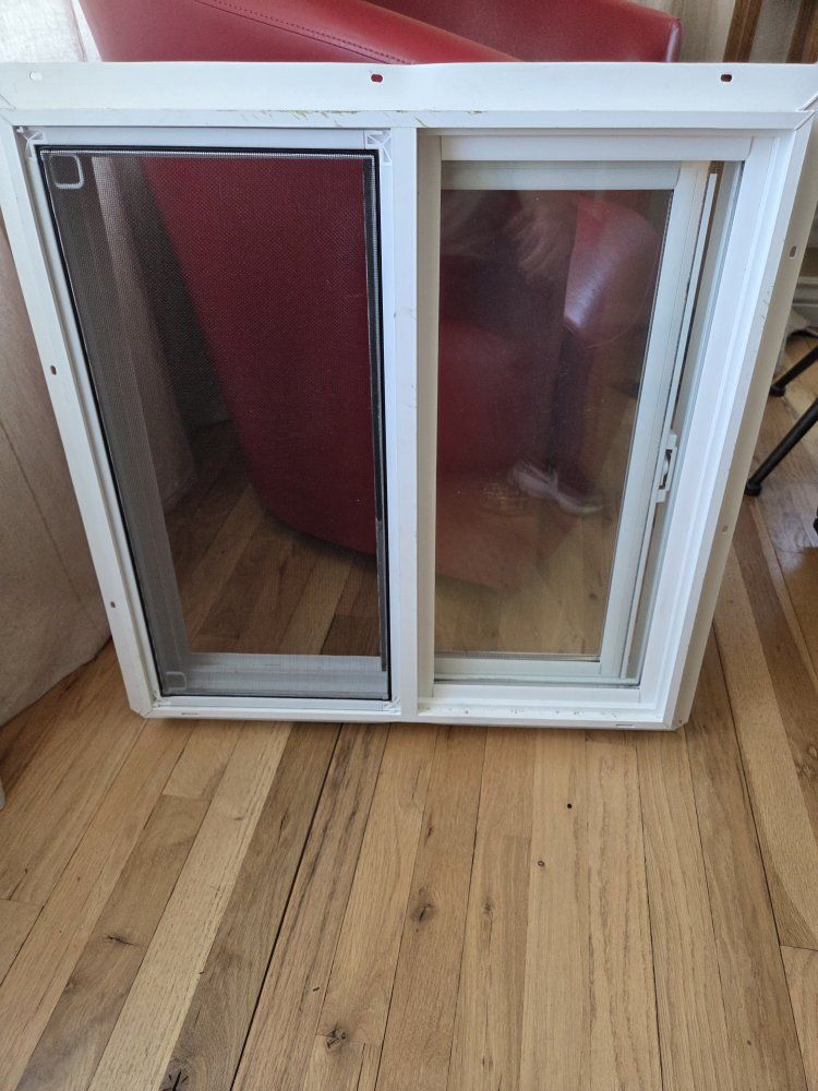 Vinyl Window 23.5" x 23.5" NEW
1.25" flange
low E