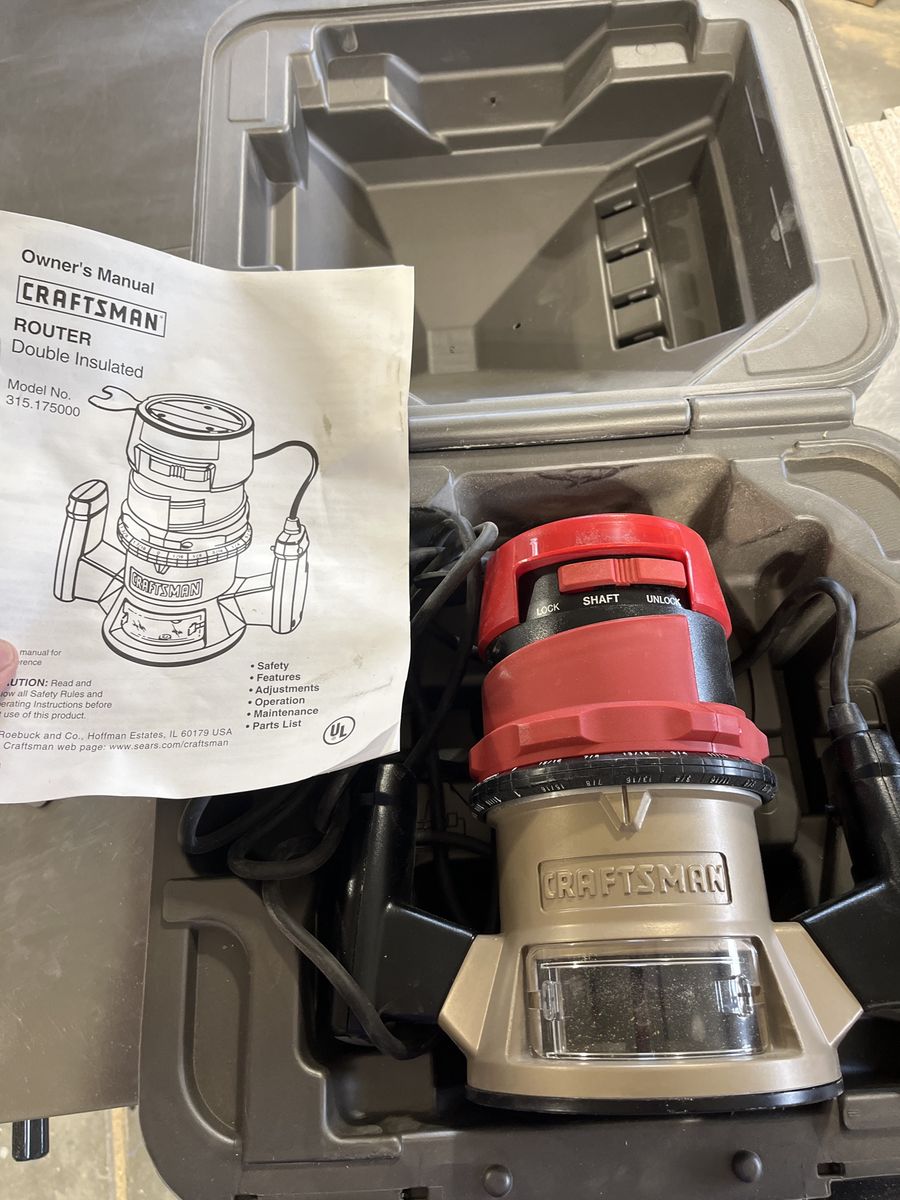 Craftsman router
