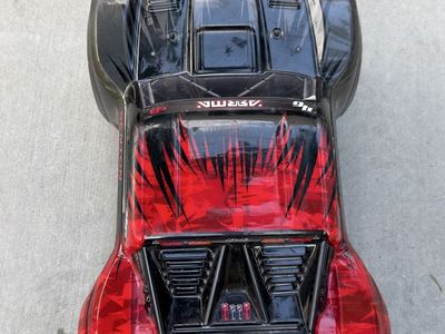 Arrma Senton 4x4 Remote Control Truck - Original Arrma Motorworks - Red/Black