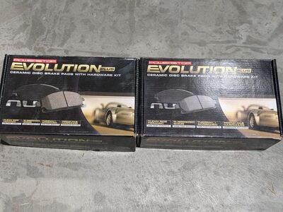 front and rear ceramic brake pads for kia, hyundai